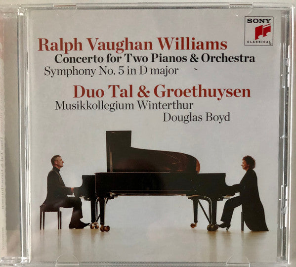 Ralph Vaughan Williams / Duo Tal & Groethuysen, Musikkollegium Winterthur, Douglas Boyd : Concerto For Two Pianos & Orchestra - Symphony No. 5 In D Major (CD)