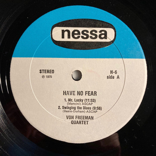 Von Freeman : Have No Fear (LP, Album)