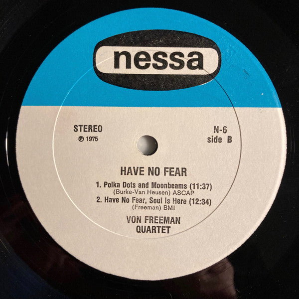 Von Freeman : Have No Fear (LP, Album)