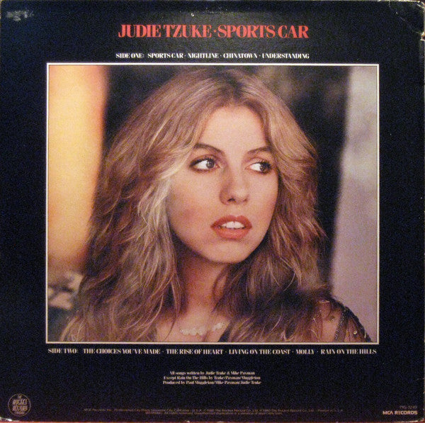 Judie Tzuke : Sports Car (LP, Album)