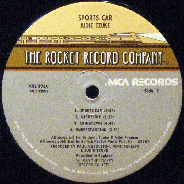 Judie Tzuke : Sports Car (LP, Album)