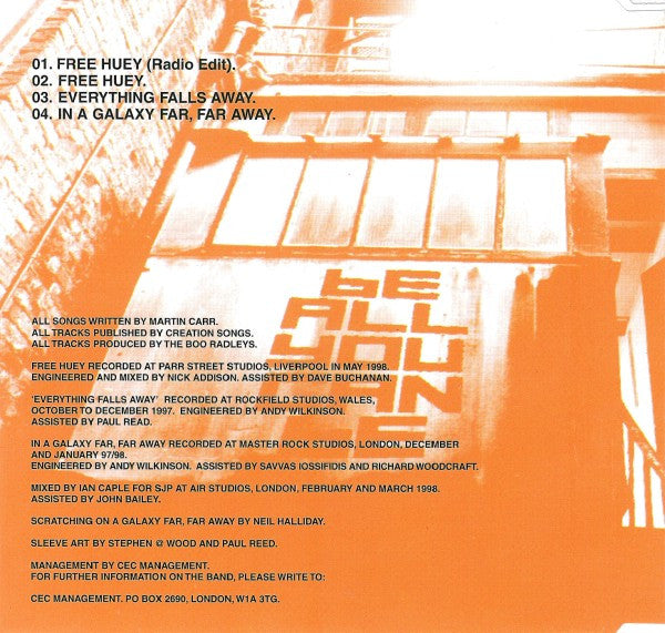 The Boo Radleys : Free Huey (CD, Maxi)