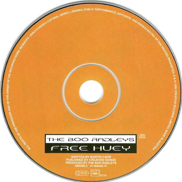 The Boo Radleys : Free Huey (CD, Maxi)