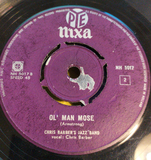 Chris Barber's Jazz Band : Willy The Weeper  (7", Single)