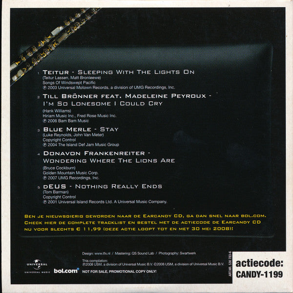 Various : A Taste Of.... Earcandy - Delicious Tracks (CD, Comp, Promo, Wal)