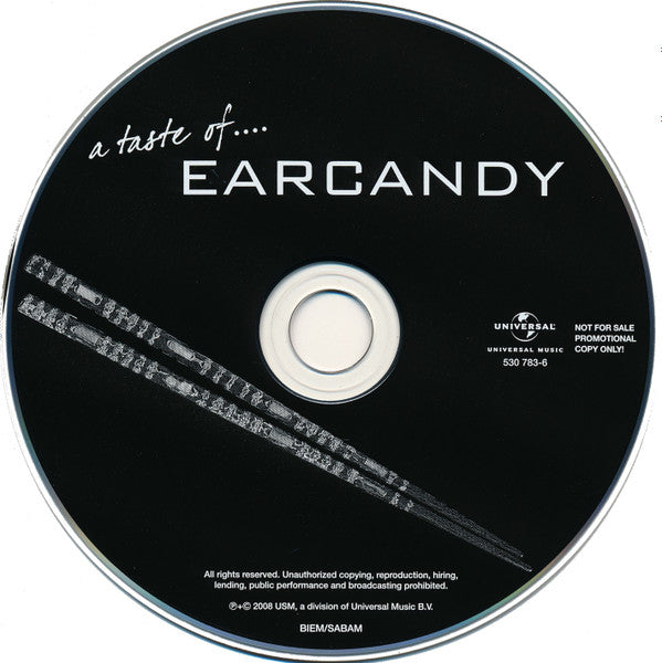 Various : A Taste Of.... Earcandy - Delicious Tracks (CD, Comp, Promo, Wal)