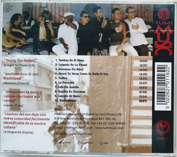 Jóvenes Clásicos Del Son : Tambor En El Alma (CD, Album)