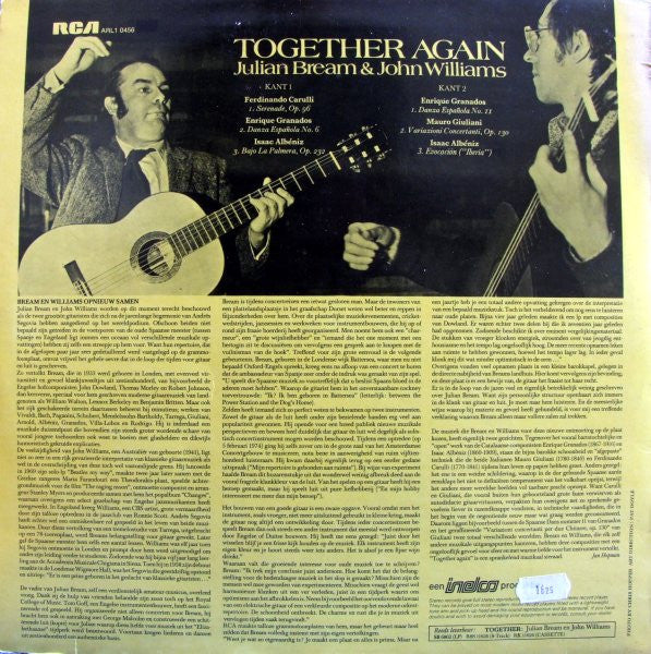 Julian Bream & John Williams (7) : Together Again (LP, Album)