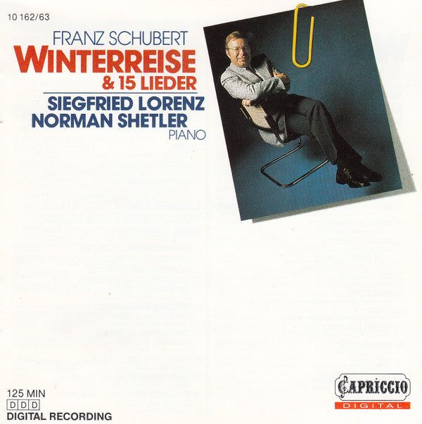 Franz Schubert : Winterreise & 15 Lieder (2xCD, Album, RM, Thi)