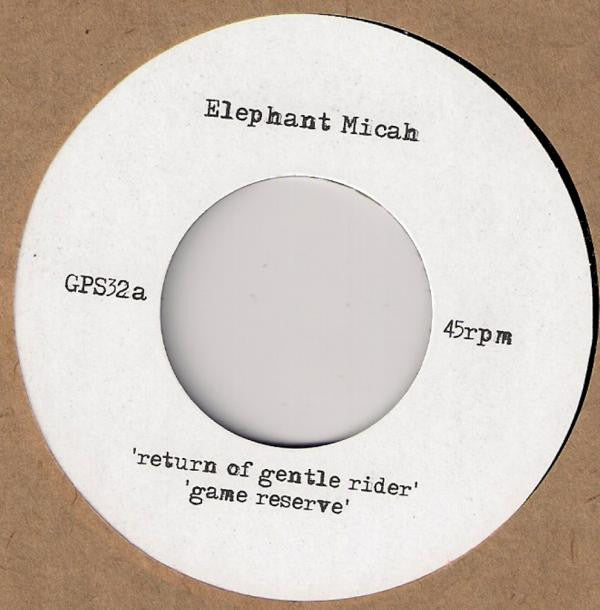 Elephant Micah : Equine Emblem (7", EP, Ltd)