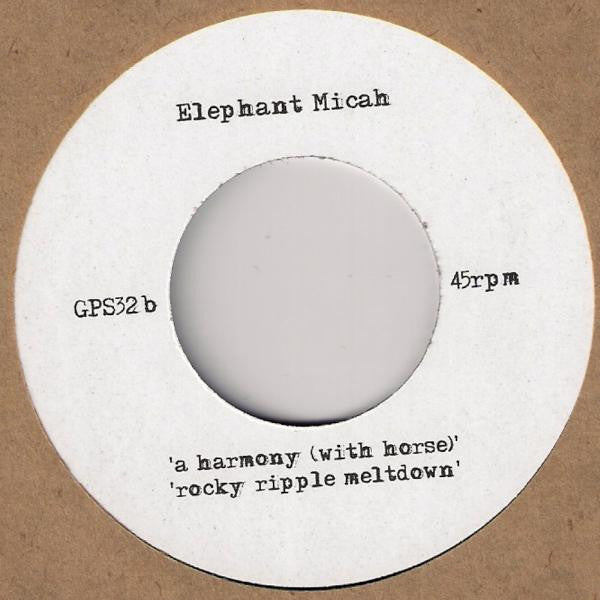 Elephant Micah : Equine Emblem (7", EP, Ltd)