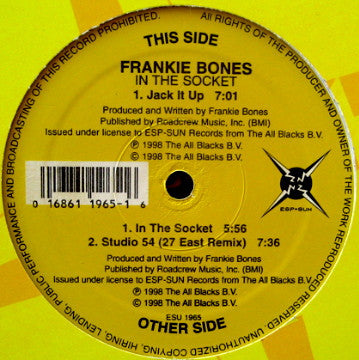 Frankie Bones : In The Socket (12")