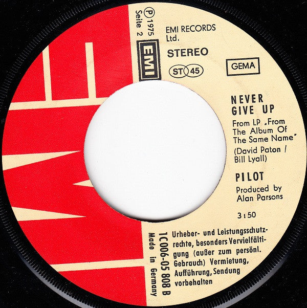 Pilot : January (7", Single)