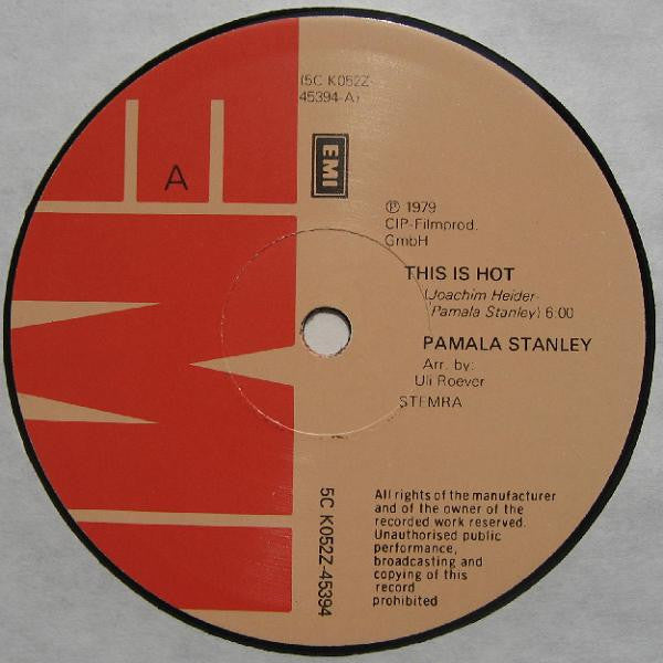 Pamala Stanley : This Is Hot (12", Single)