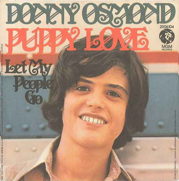 Donny Osmond : Puppy Love (7", Single)