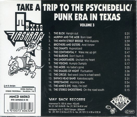 Various : Texas Flashback Volume 3 (CD, Comp, RE)