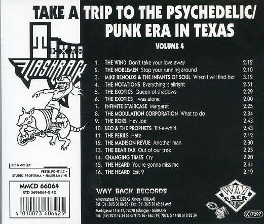 Various : Texas Flashback Volume 4 (CD, Comp, RE)