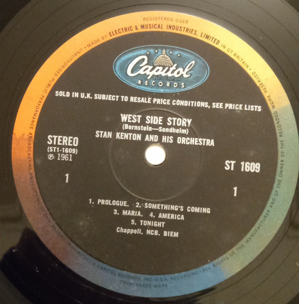 Stan Kenton : Kenton's West Side Story (LP, Album)