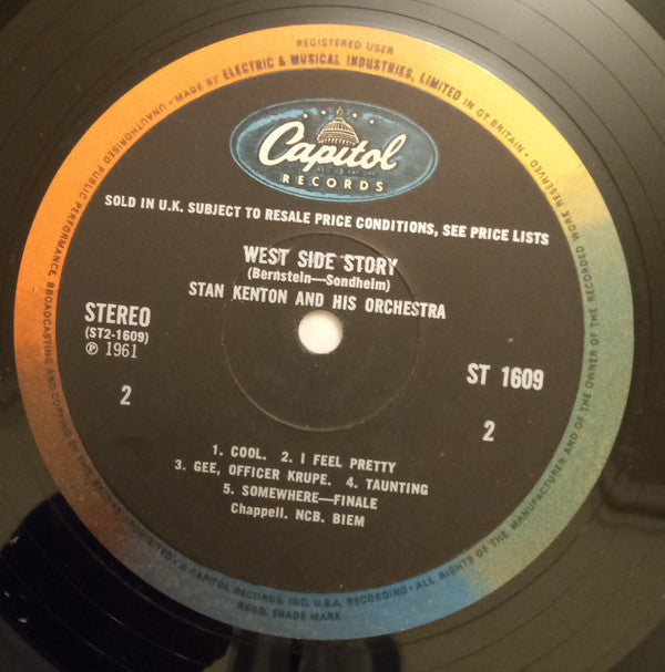Stan Kenton : Kenton's West Side Story (LP, Album)