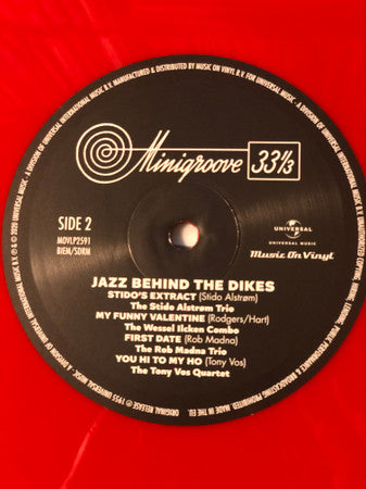 Various : Jazz Behind The Dikes Vol 1 (LP, Comp, Mono, Ltd, Num, Red)