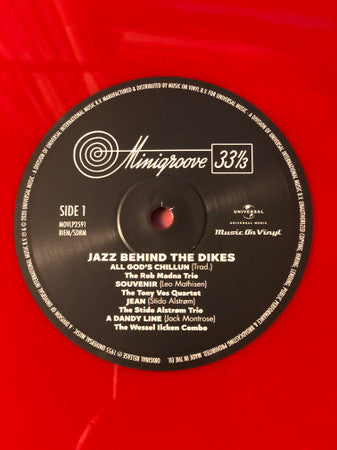 Various : Jazz Behind The Dikes Vol 1 (LP, Comp, Mono, Ltd, Num, Red)