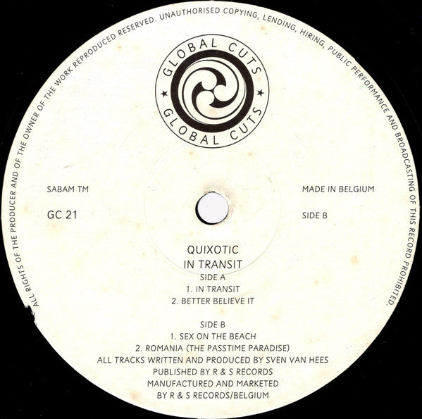 Quixotic (2) : In Transit (12")