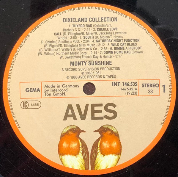 Monty Sunshine : Dixieland Collection (LP, Album)