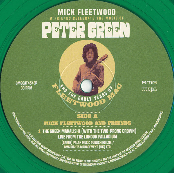 Mick Fleetwood & Friends : The Green Manalishi (With The Two-Prong Crown) (12", EP, RSD, Ltd, Gre)