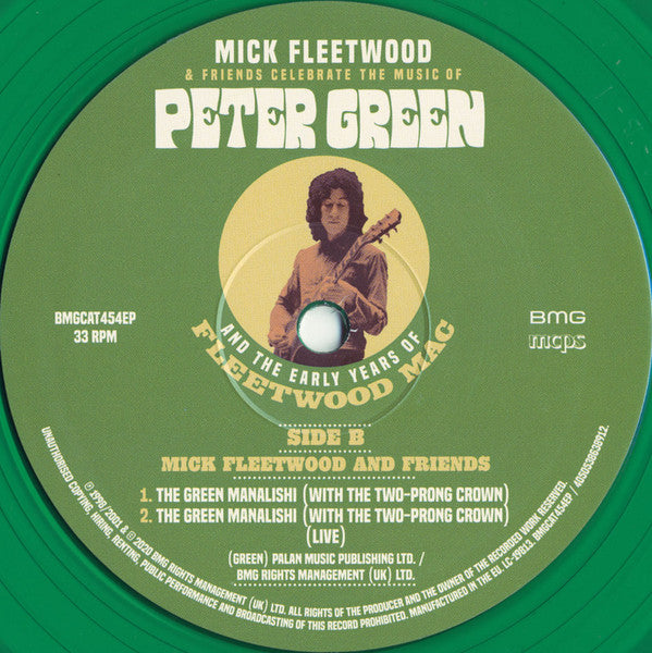 Mick Fleetwood & Friends : The Green Manalishi (With The Two-Prong Crown) (12", EP, RSD, Ltd, Gre)