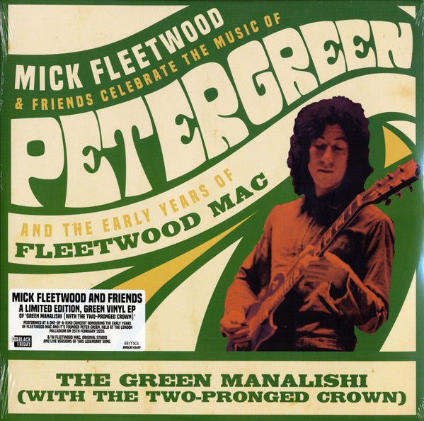 Mick Fleetwood & Friends : The Green Manalishi (With The Two-Prong Crown) (12", EP, RSD, Ltd, Gre)