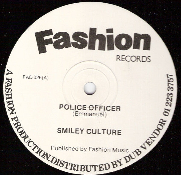 Smiley Culture : Police Officer (12")
