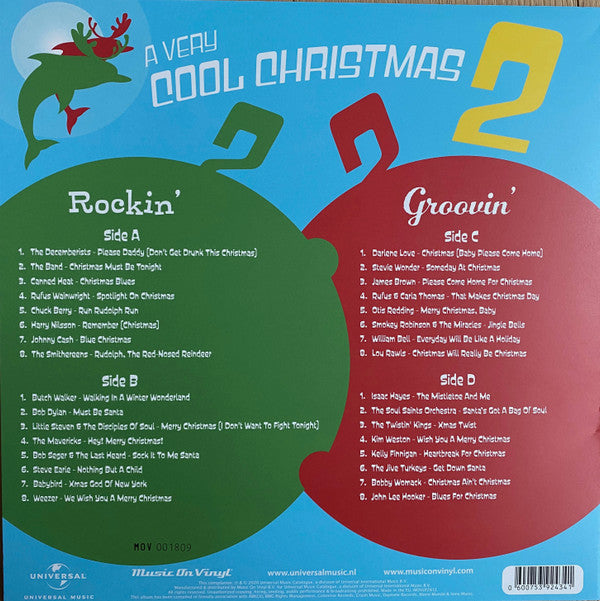 Various : A Very Cool Christmas 2 (LP, Whi + LP, Gre + Comp, Mono, Ltd, Num, 180)