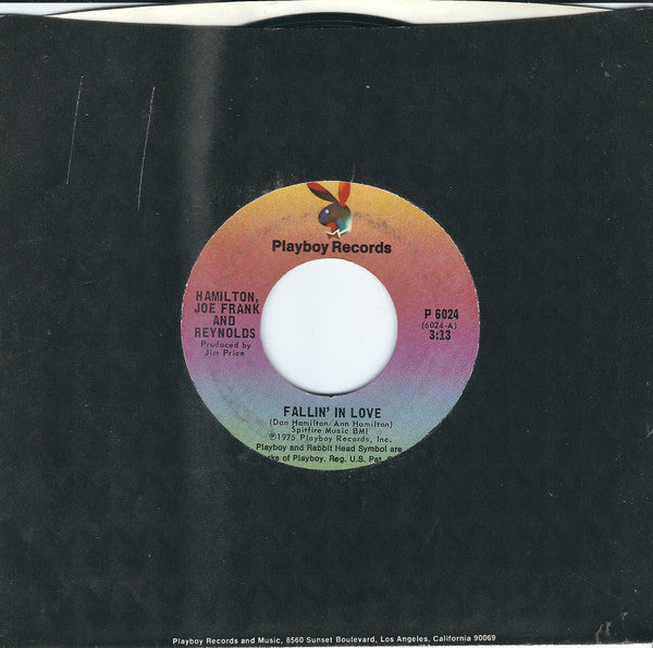 Hamilton, Joe Frank And Reynolds* : Fallin' In Love (7", Single, Styrene)