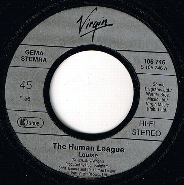 Human League* : Louise (7", Single)