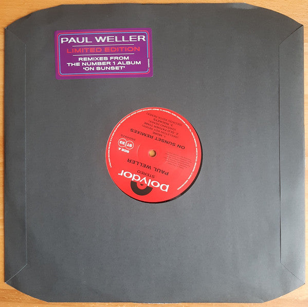 Paul Weller : On Sunset Remixes (12", Ltd)