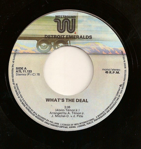 Detroit Emeralds : What's The Deal (7", Single)
