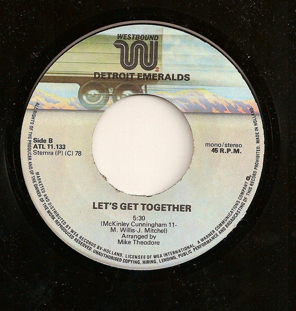 Detroit Emeralds : What's The Deal (7", Single)