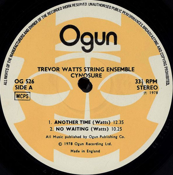 Trevor Watts String Ensemble : Cynosure (LP)