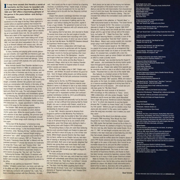 Curtis Knight & The Squires : No Business (The PPX Sessions Volume 2) (LP, Comp, Ltd, Bro)