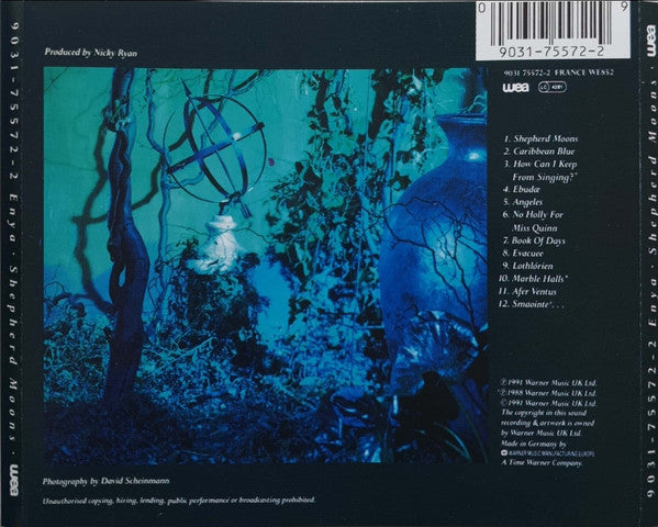 Enya : Shepherd Moons (CD, Album, RP)