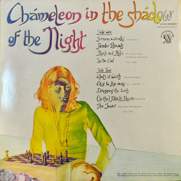 Peter Hammill : Chameleon In The Shadow Of The Night (LP, Album, RE, Gat)