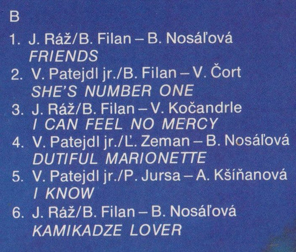 Elán : Kamikadze Lover (LP, Album, RE, RP)