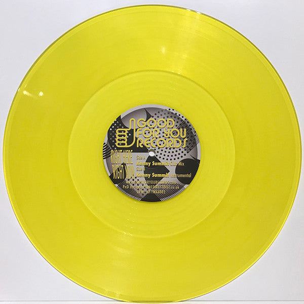 Giorgio Moroder Featuring Kylie Minogue : Right Here, Right Now (12", Single, Ltd, RE, RP, Yel)