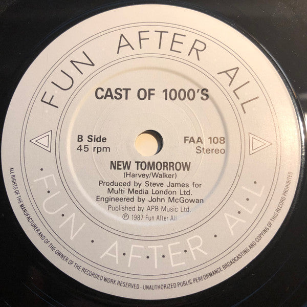 Cast Of Thousands (2) : Nothing Is Forever (7", Single)