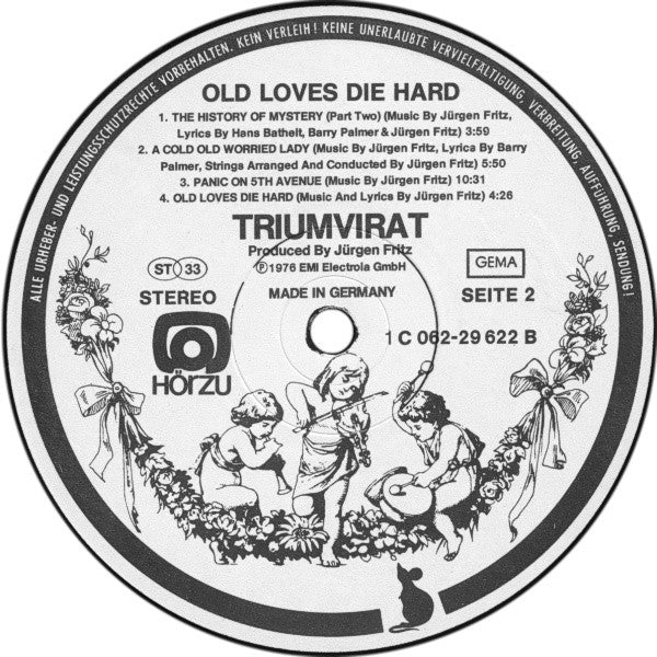 Triumvirat : Old Loves Die Hard (LP, Album)