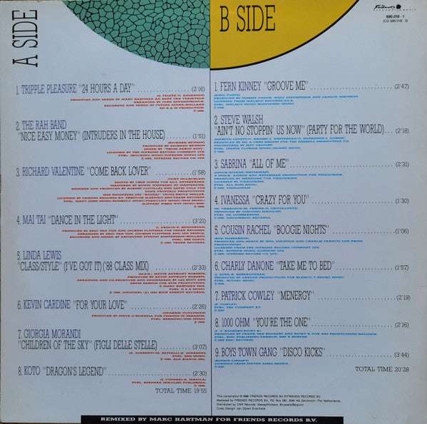 Various : Mix Busters Disco Dance 88 - Volume 2 (Non Stop Hot Shot Mix) (LP, Comp, Mixed)