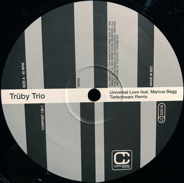 Trüby Trio Feat. Marcus Begg : Universal Love (Remixes) (12")