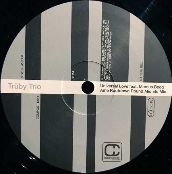 Trüby Trio Feat. Marcus Begg : Universal Love (Remixes) (12")