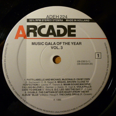 Various : Music Gala Of The Year Vol. 3 (2xLP, Comp)