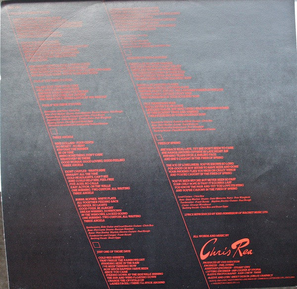 Chris Rea : Whatever Happened To Benny Santini? (LP, Album)